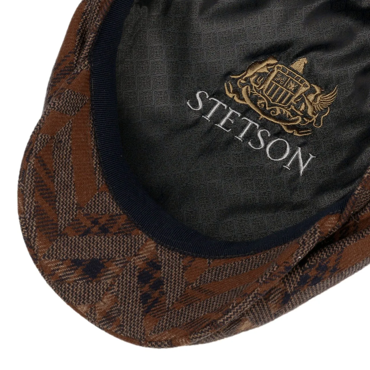 Terrence Driver Flat Cap by Stetson