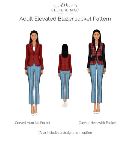 The Elevated Blazer Jacket Pattern