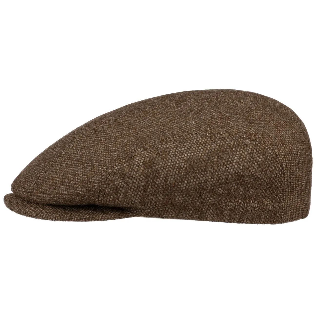 Undyed Wool Sustainable Flat Cap by Stetson