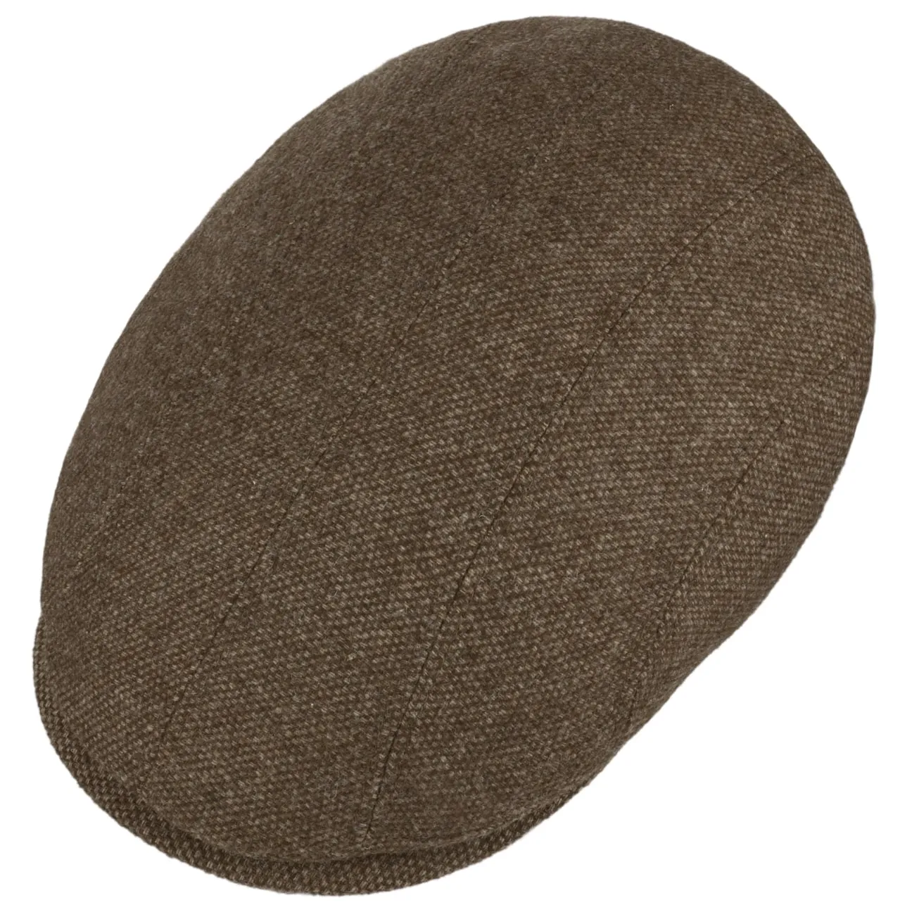 Undyed Wool Sustainable Flat Cap by Stetson