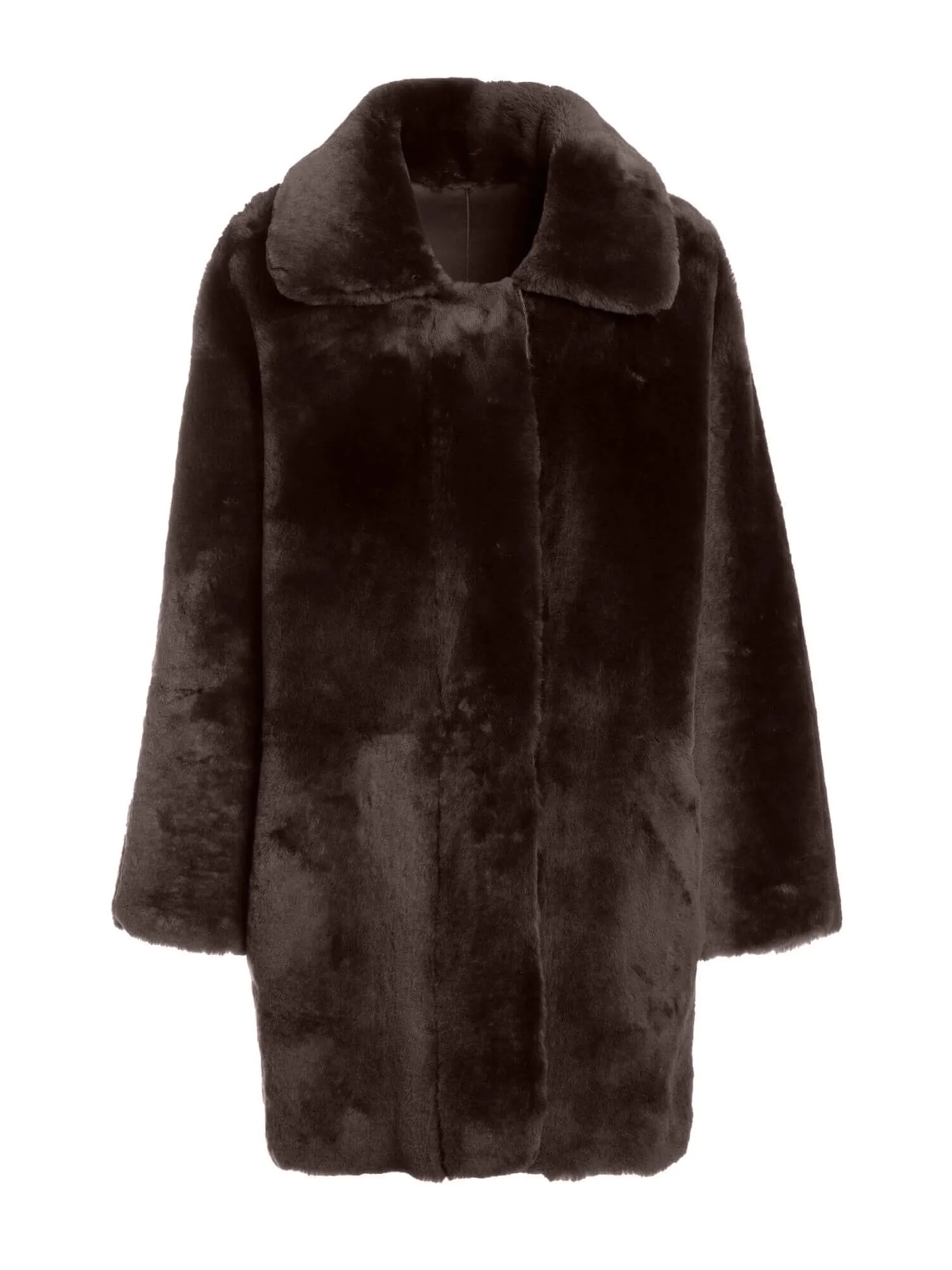 Virginia Reversible Italian Merino Shearling Sheepskin Coat